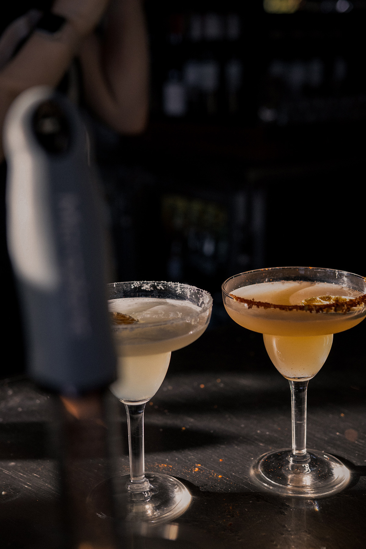 Selection of cocktails served at Goat House